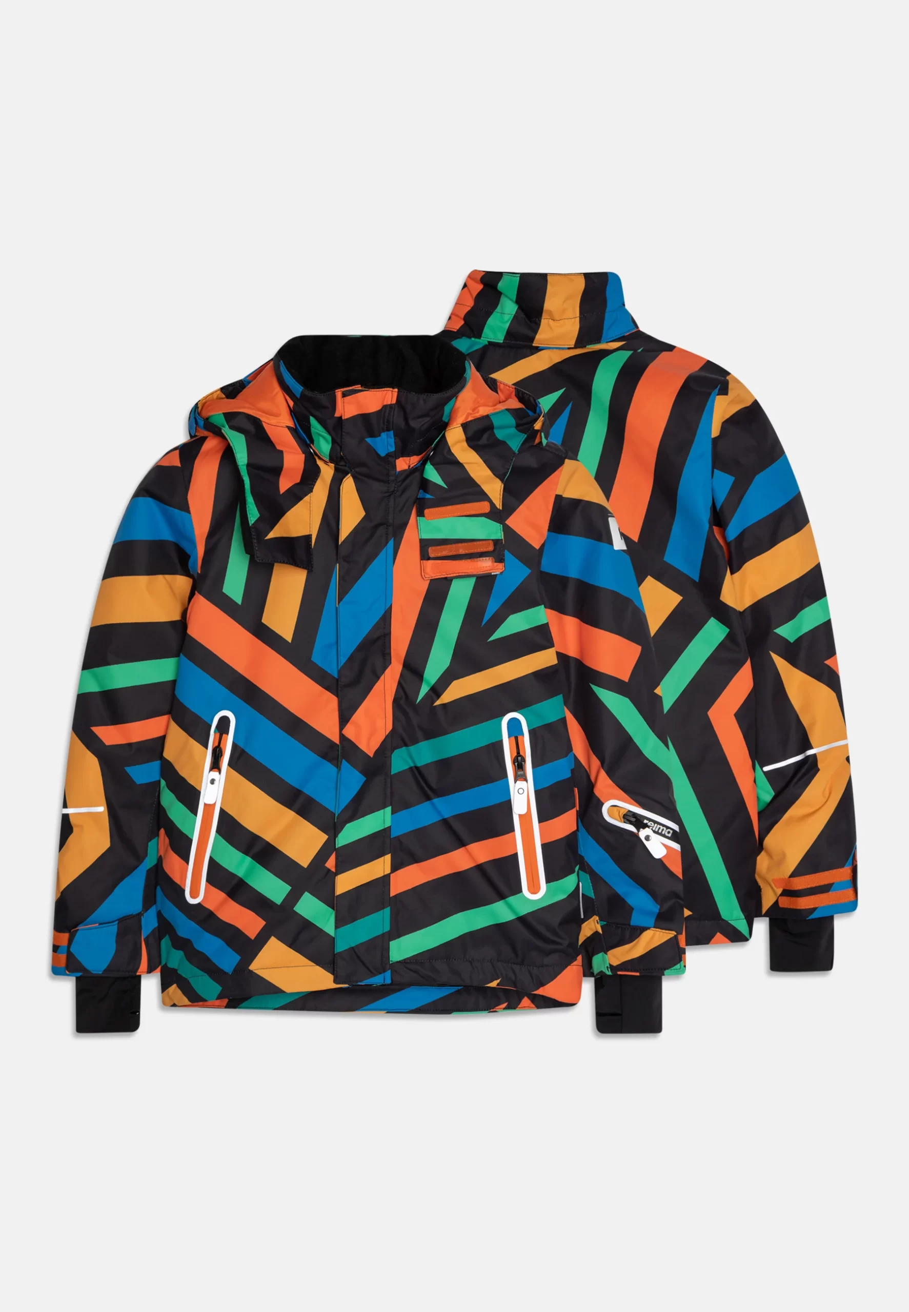 Color Striped Kids Jacket